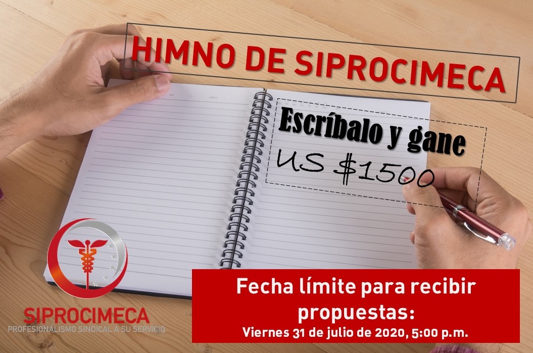 ¡Vuelve el concurso “Escriba el Himno de SIPROCIMECA”